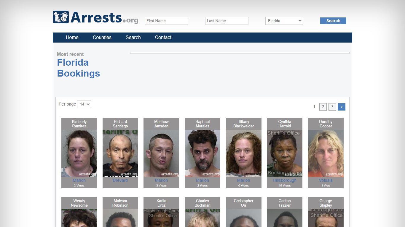 Florida Arrests and Inmate Search